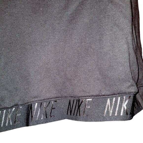 Nike Dri Fit Black Sweatshirt size small Funnel Neck - Picture 4 of 8